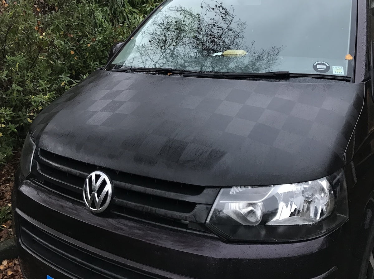 T5 Black & Grey Chequered Bonnet Bra - Image 3