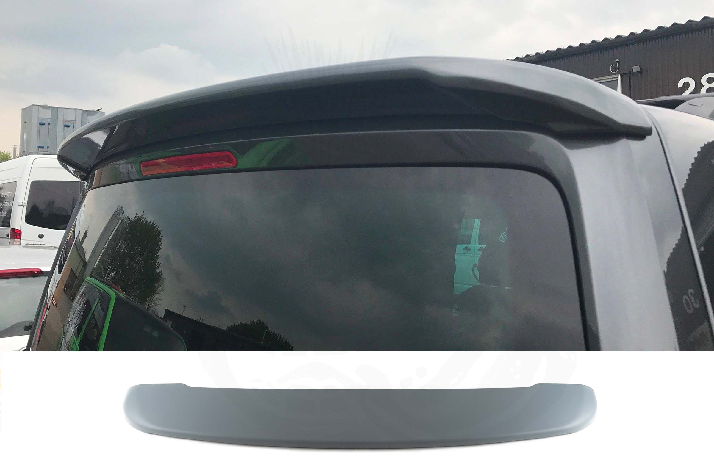 T6/T6.1 OEM Style Rear Spoiler - Tailgate (PRIMED)