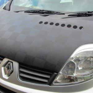 Renault Trafic Chequered Bonnet Bra