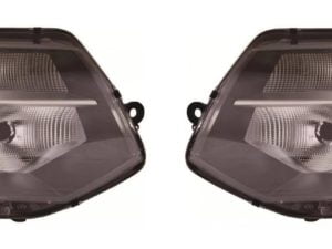 T5.1 Facelift 2010> Headlight Unit w/ Single Reflector - Pair