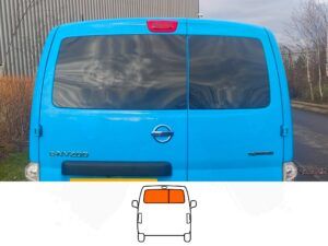 Nissan NV200 Twin Door Pair In Privacy Tint