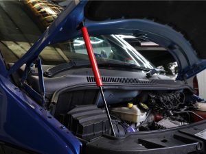 VW T6/T6.1 Red Gas Bonnet Strut - Image 4