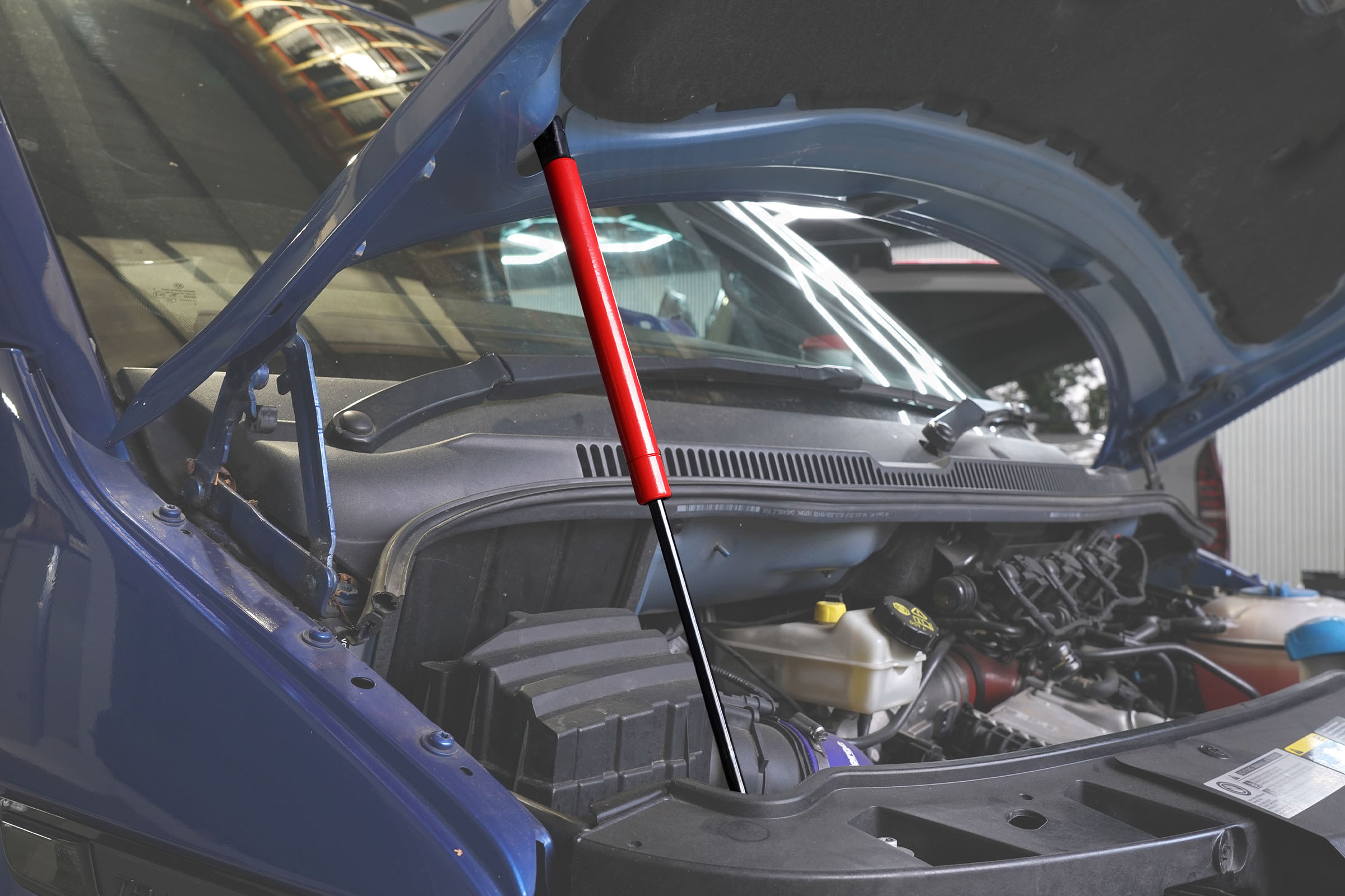 VW T6/T6.1 Red Gas Bonnet Strut