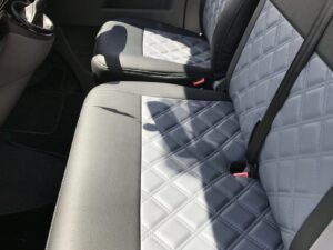 T5/T5.1 Diamond Stitch Seat Covers - Grey - Image 6