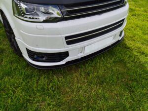 T5.1 Facelift 2010> Gloss Black Sportline Style Front Splitter - Image 6