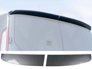 Alternative view of Ford Transit Custom Rear Spoiler - Twin Door (PRIMED)