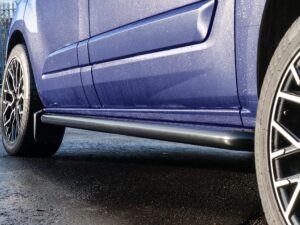 Transit Custom Gloss Black Sportline Style Sidebars (LWB L2)