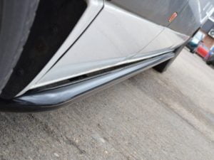 Sprinter/Crafter Gloss Black Sportline Side Bars (L3 LWB)