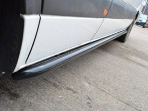 Sprinter/Crafter Gloss Black Sportline Side Bars (L2 MWB)