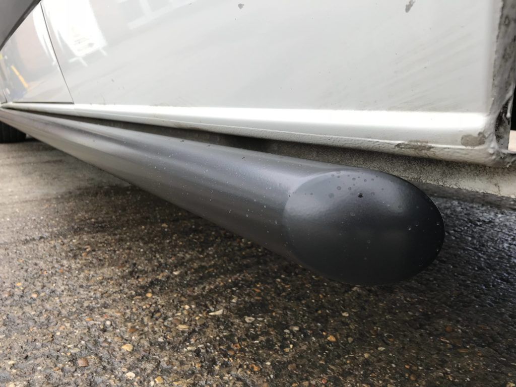 Sprinter/Crafter Matt Black Streamline Side Bars (L3 LWB)