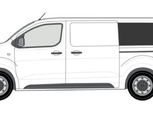 Dispatch/Expert/Proace 2016> (LWB) N/S Rear Quarter Window In Privacy Tint