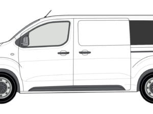 Dispatch/Expert/Proace 2016> (MWB) N/S Rear Quarter Window In Privacy Tint