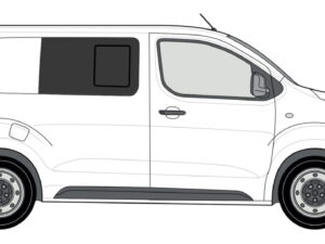 Alternative view of Dispatch/Expert/Proace 2016> (SWB) O/S Front Opening Window In Privacy Tint