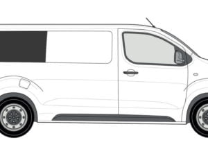 Dispatch/Expert/Proace 2016> (LWB) O/S/ Rear Quarter Window In Privacy Tint