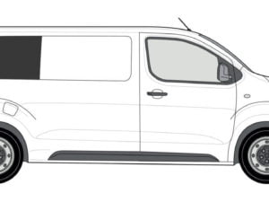 Dispatch/Expert/Proace 2016> (MWB) O/S Rear Quarter Window In Privacy Tint