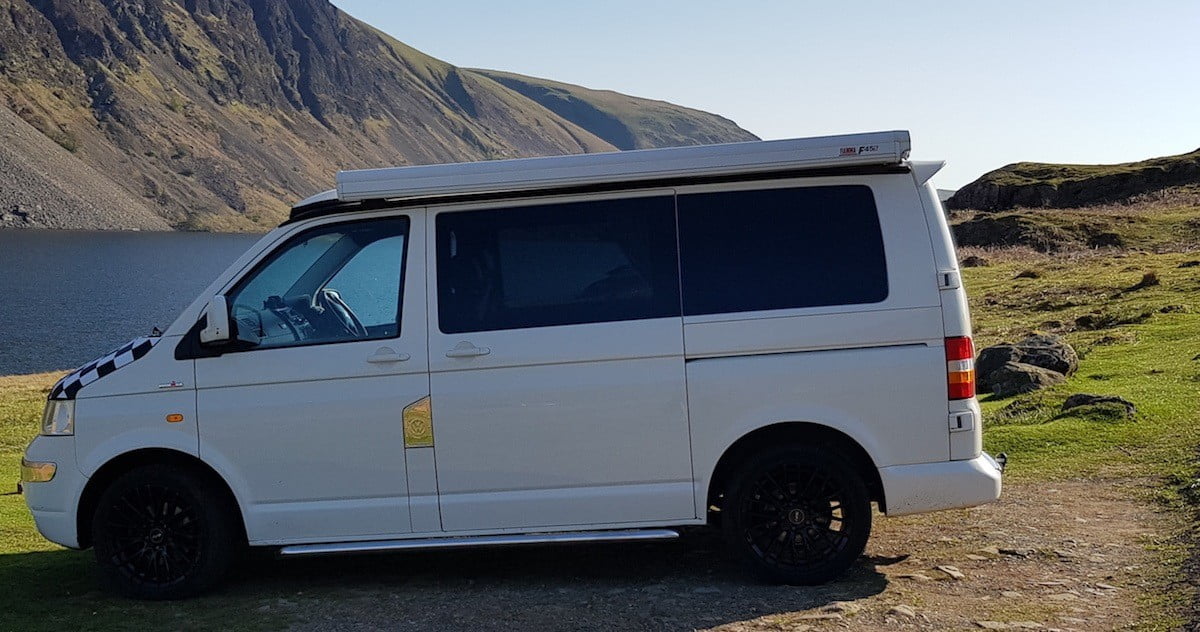 VW T5/T5.1/T6/T6.1 N/S/Rear Quarter (SWB) *BLACKOUT* Window (Nearside) - Image 3
