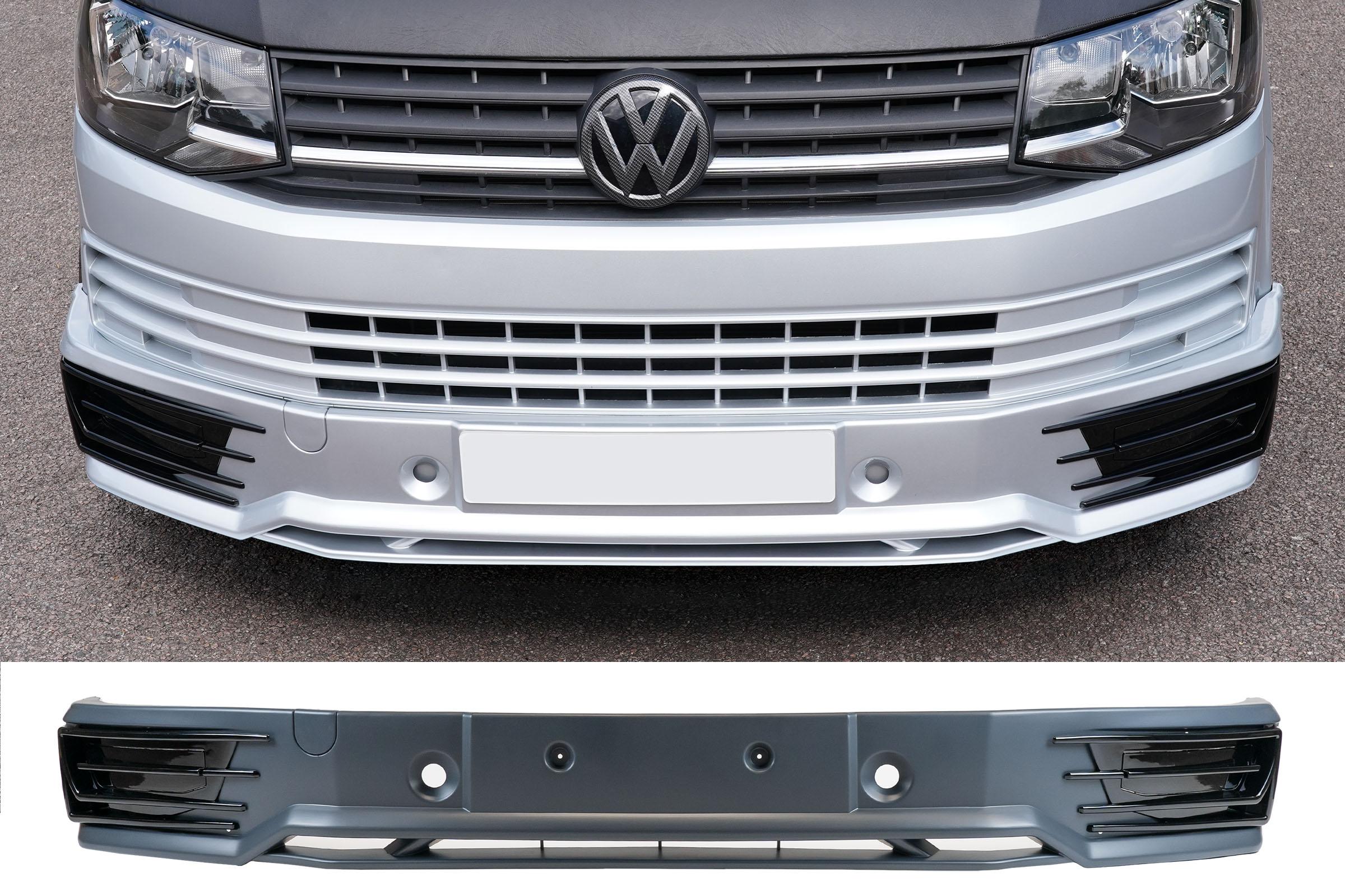 T6 2015> Sportline Style Front Spoiler - PP Plastic (PRIMED)