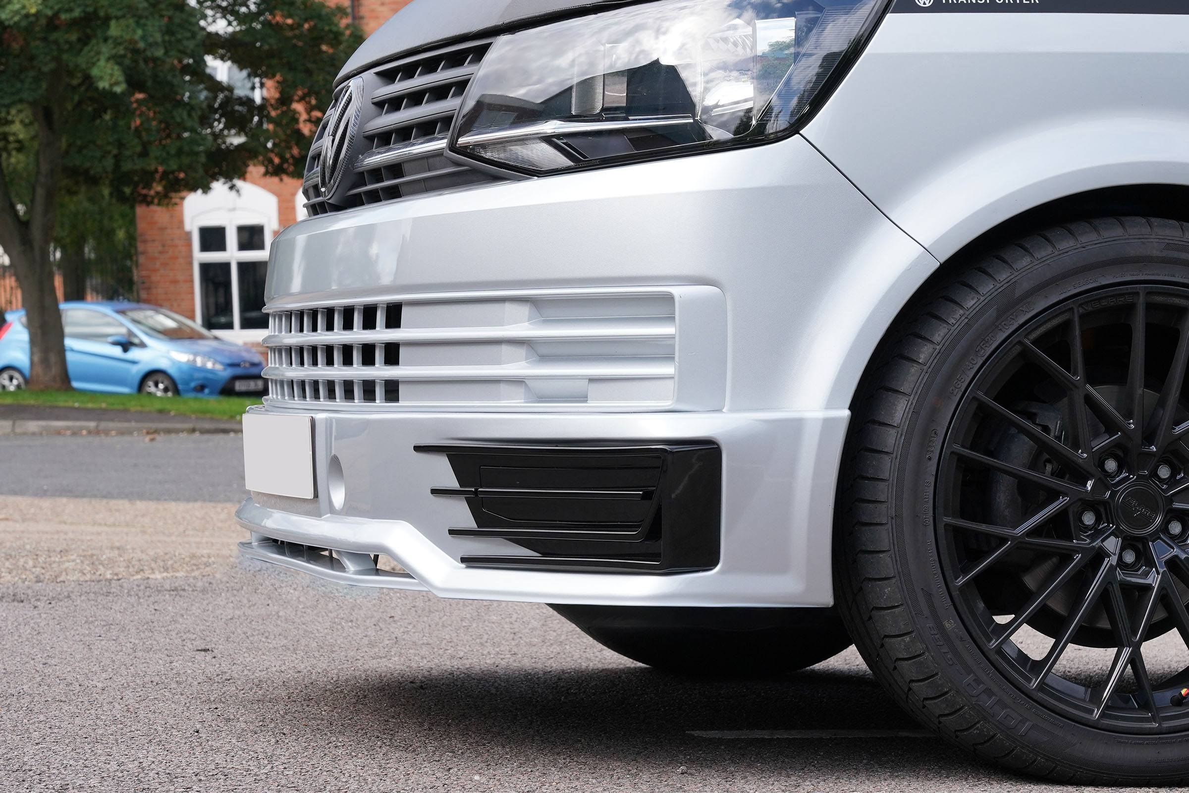 T6 2015> Sportline Style Front Spoiler - PP Plastic (PRIMED) - Image 3