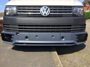 T6 2015> Sportline Style Front Spoiler - PP Plastic (PRIMED) - Image 5