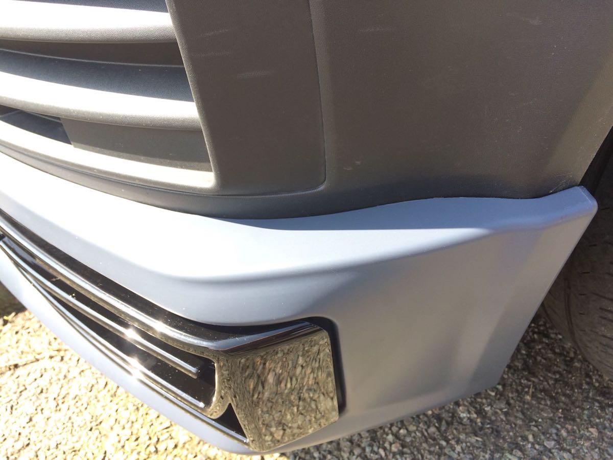 T6 2015> Sportline Style Front Spoiler - PP Plastic (PRIMED) - Image 4