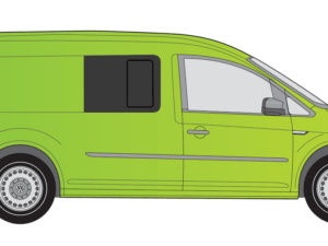 VW Caddy Maxi MK1 08-20 O/S/F Opening Window in Privacy Tint - Image 3