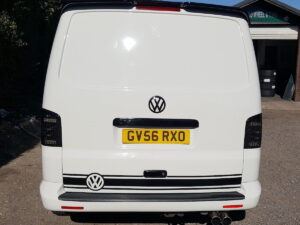 Alternative view of VW T5 Smoked LED Rear Lights - Tailgate (PRL9068)