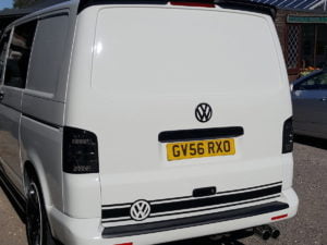 VW T5 Smoked LED Rear Lights - Tailgate (PRL9068)