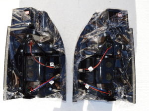 VW T5 Smoked LED Rear Lights - Tailgate (PRL9068) - Image 3