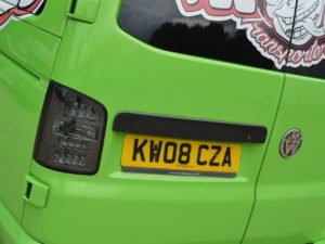 VW T5 Smoked LED Rear Lights - Twin Door (PRL9069) - Image 4