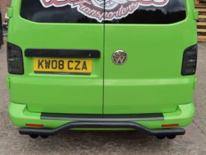 VW T5 Smoked LED Rear Lights - Twin Door (PRL9069) - Image 3