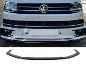 T6 Gloss Black Sportline Style Style Front Splitter