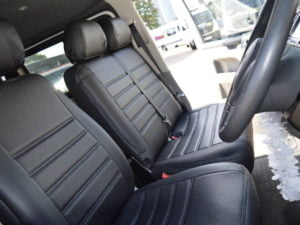 T4 Punched Leather Style Seat Covers - Black