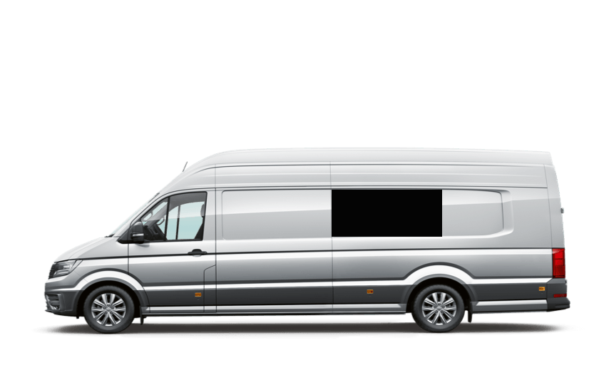 Crafter/TGE 2017> N/S/Middle Fixed Window in Privacy Tint LWB/LWB+