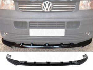 Alternative view of T5 Gloss Black Front Splitter For Under Genuine Bumper