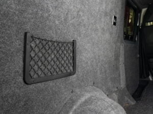 Large Elasticated Storage Net - Black - Image 4