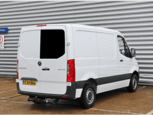Mercedes Sprinter 2018> Offside Back Door Glass In Privacy Tint