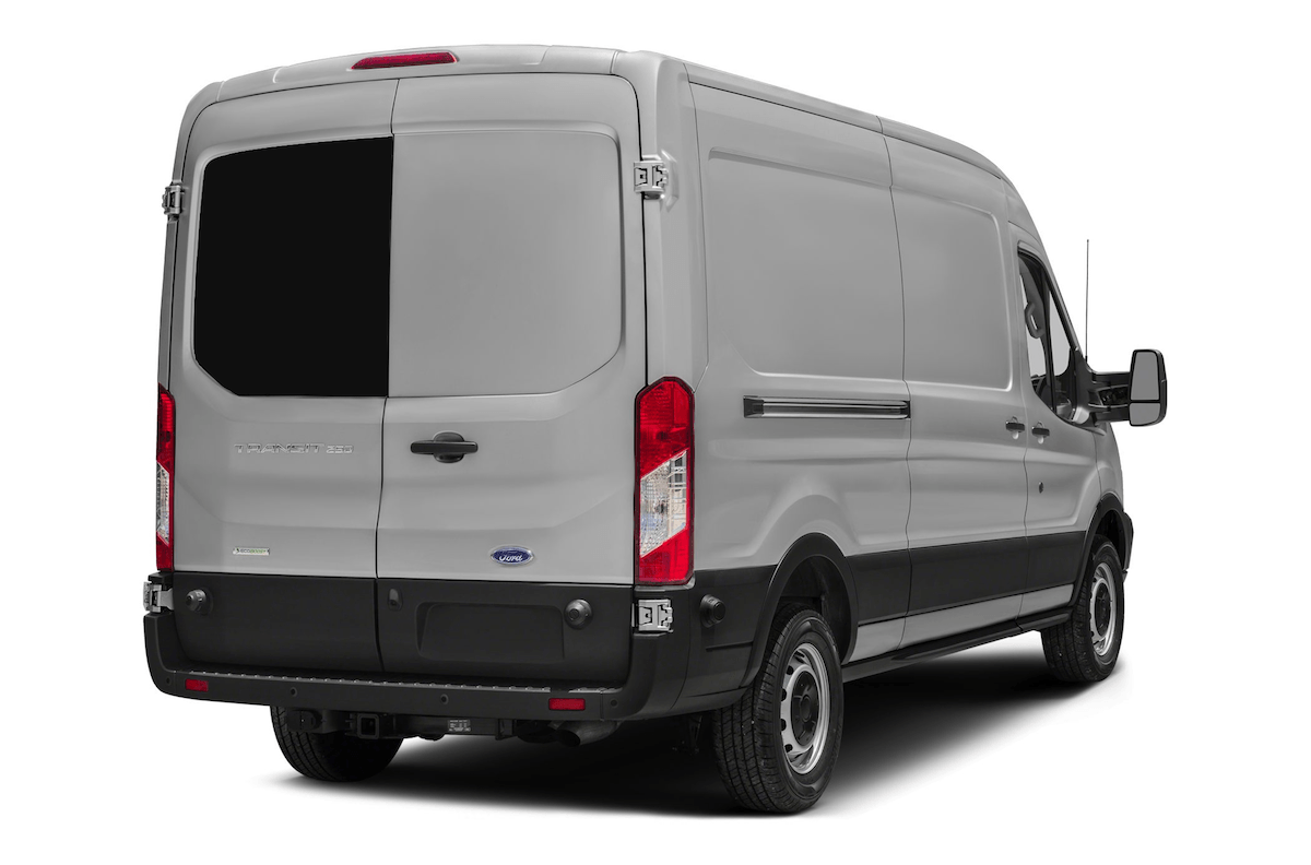 Ford Transit 2013> MK8/T18 Nearside Back Door Window In Privacy Tint
