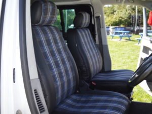 T5/T5.1 GTI RS Style Seat Covers – Blue