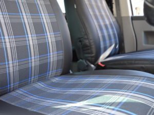 Alternative view of T5/T5.1 GTI RS Style Seat Covers – Blue