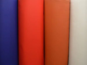 Synthetic Punched Leather Fabric - (Per Meter)