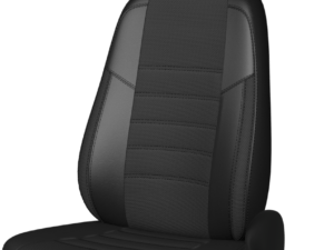Vauxhall Movano 2021> Punched Leather Style Seat Covers - Black