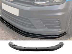 Alternative view of VW Caddy Front Splitter – Under Original Bumper (2015 – 2020)
