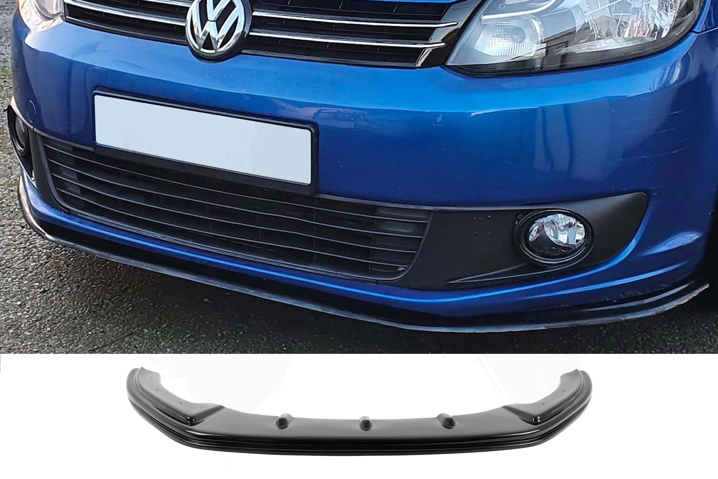 VW Caddy Front Splitter – Under Original Bumper (2010 – 2015)