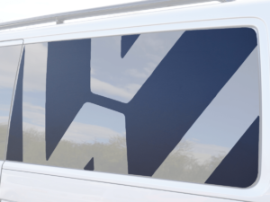 Alternative view of VW T6/T6.1 Rear Quarter Decals