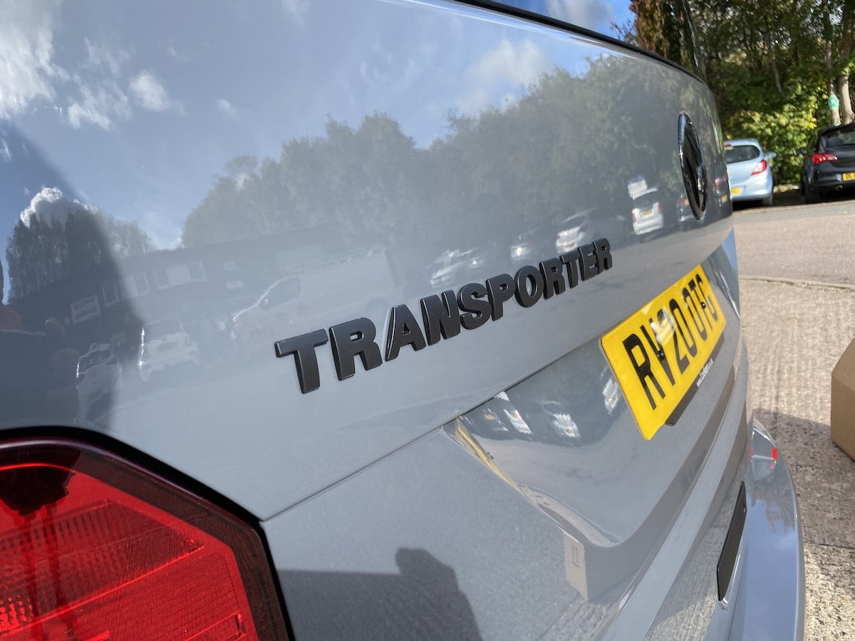 VW T5/T5.1 Rear Transporter Text - Image 2