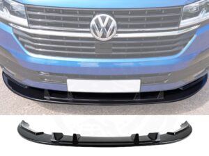 Alternative view of T6.1 Gloss Black Splitter For Under Genuine Bumper