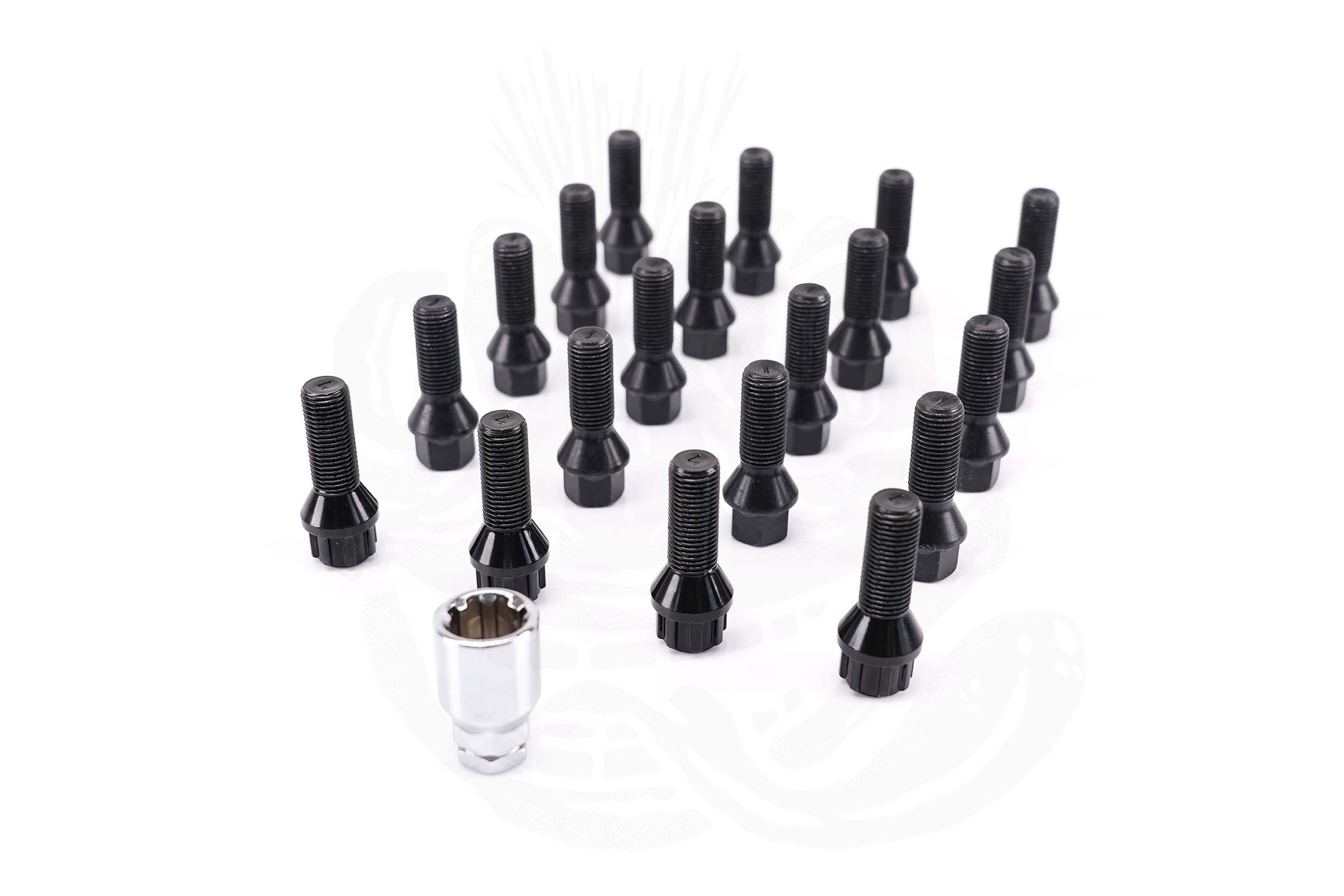 Black Alloy Wheel Bolts