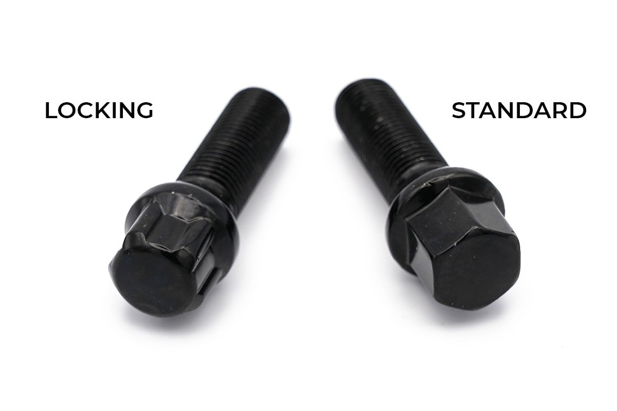 Black Alloy Wheel Bolts Wholesale Van Accessories