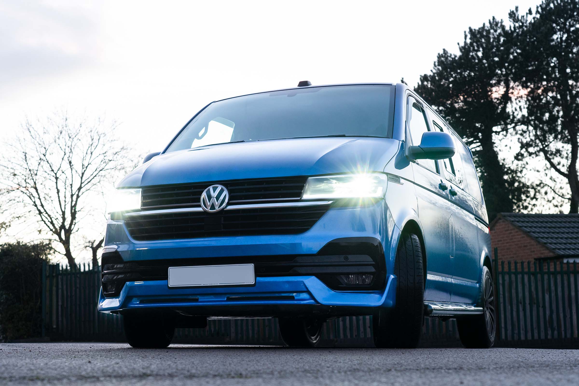 T6.1 DUB Style Front Spoiler – PP Plastic (PRIMED) - Image 3