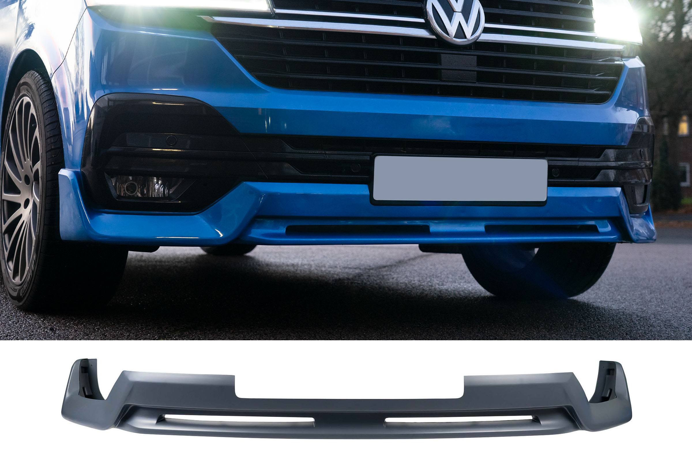 T6.1 DUB Style Front Spoiler – PP Plastic (PRIMED)